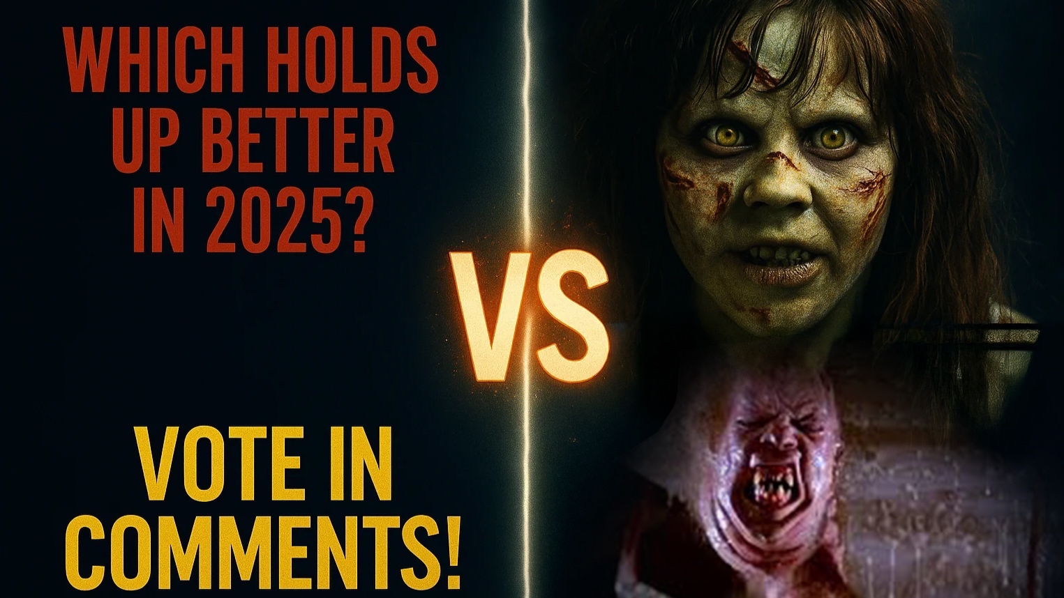 The Thing or The Exorcist? Vote on my TikTok
