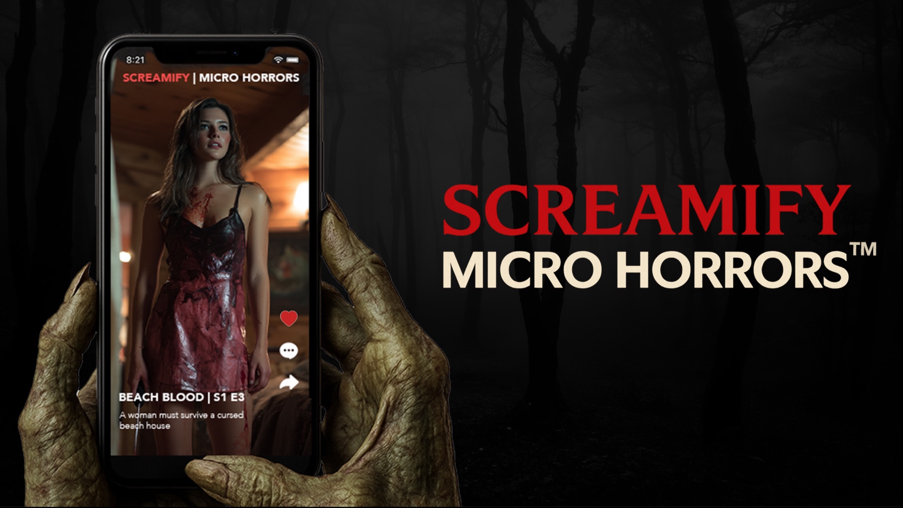 SCREAMIFY BECOMES FIRST STREAMER TO LAUNCH DEDICATED MICRO HORRORS™ VERTICAL