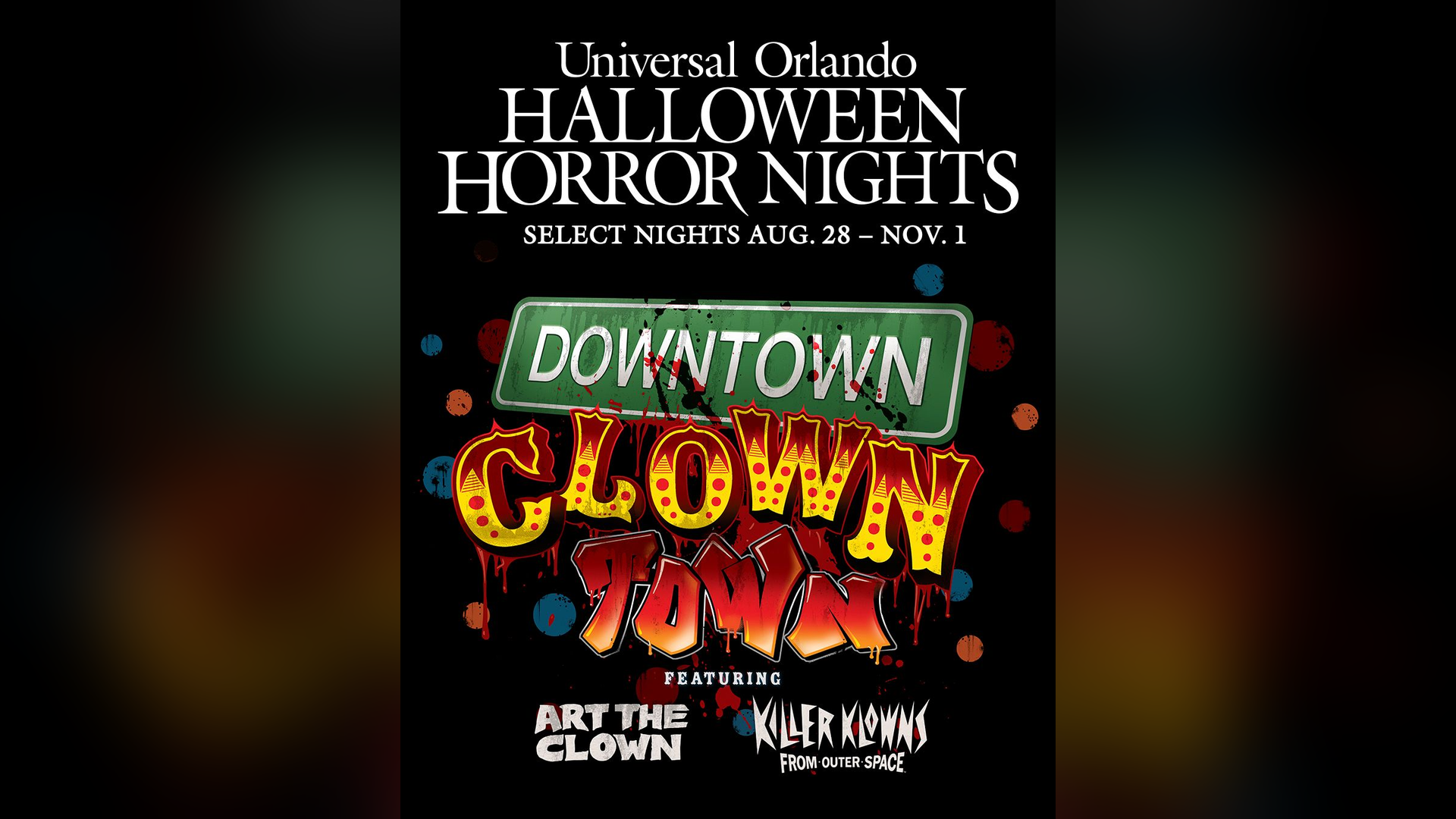 Halloween Horror Nights 35 Drops Its Final Scare Zone — And It's Pure Clown Chaos